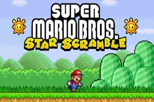 Super Mario Bros Star Scramble